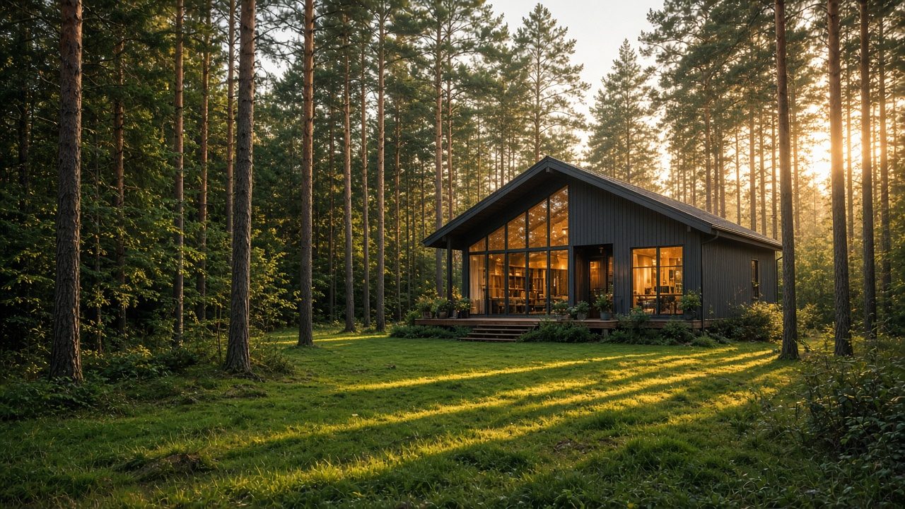 Platzhalter: Ferienhaus am Waldrand